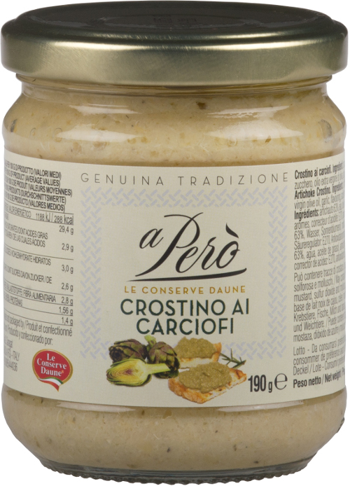 crostino ai carciofi